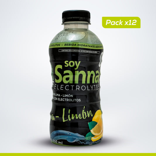 Electrolitos Naranja-Lima Limón 650 ml - 12 PACK