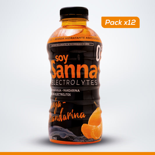 Electrolitos Naranja-Mandarina 650 ml - 12 PACK